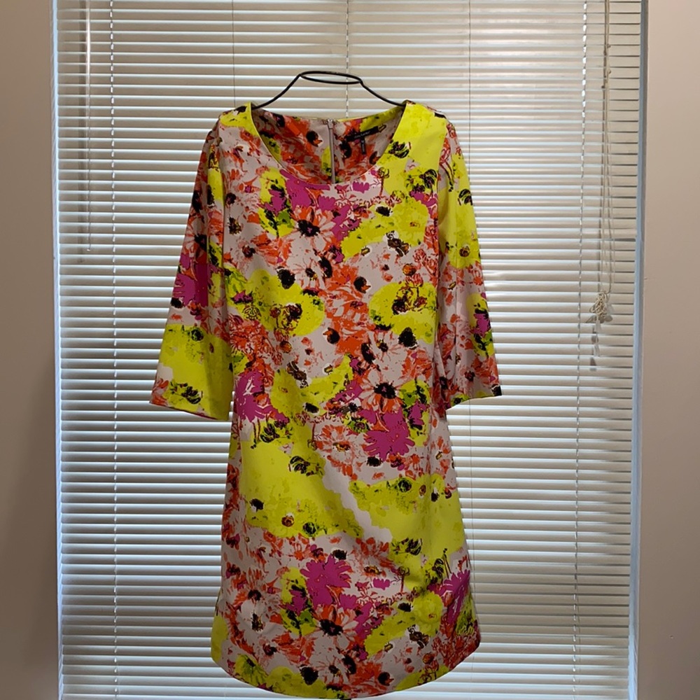 Colorful Daisy Fuentes Floral Dress